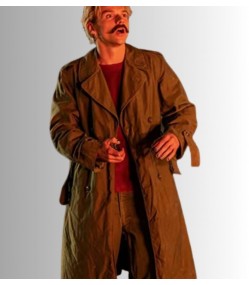 City on Fire Max Milner (Nicky Chaos) Brown Cotton Coat